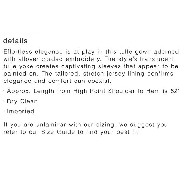 TADASHI SHOJI TOMETI tan gold green EMBROIDERED TULLE GOWN v-neck maxi dress - Picture 14 of 14